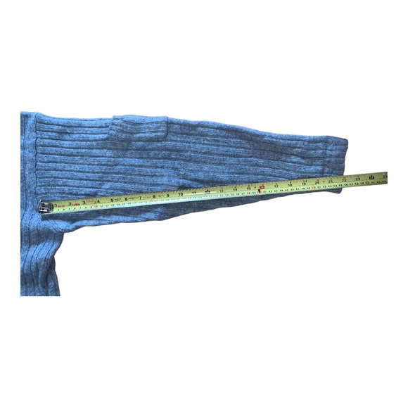 Old River men’s sweater grey Medium 100% softwool - Picture 6 of 9